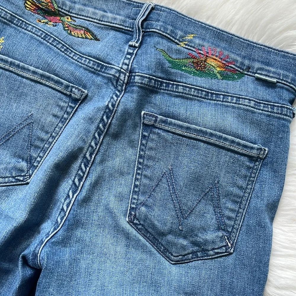 MOTHER the mid rise dazzler ankle jeans wet my plants - Picture 8 of 13
